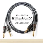 5Mtr - 13AWG Cable with Banana Plugs - 14 AWG, 99.999% Copper Cable/ Single